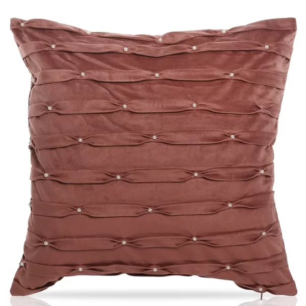 Pearl Cushion Cover, Blush – 45x45 cms