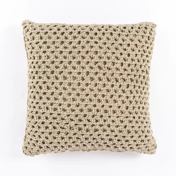 Wesley Filled Cushion, Latte - 45x45 cm