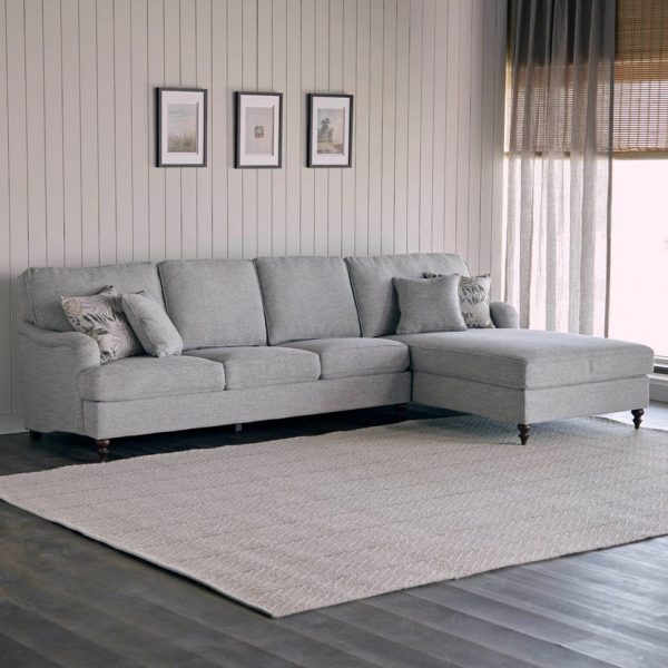 Colombia 4-Seater Fabric Right Corner Sofa - Image 2