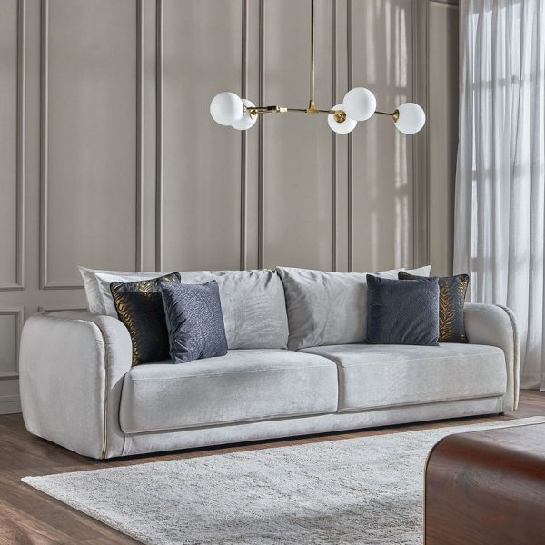 Grandiose 4-Seater Fabric Sofa - Image 2