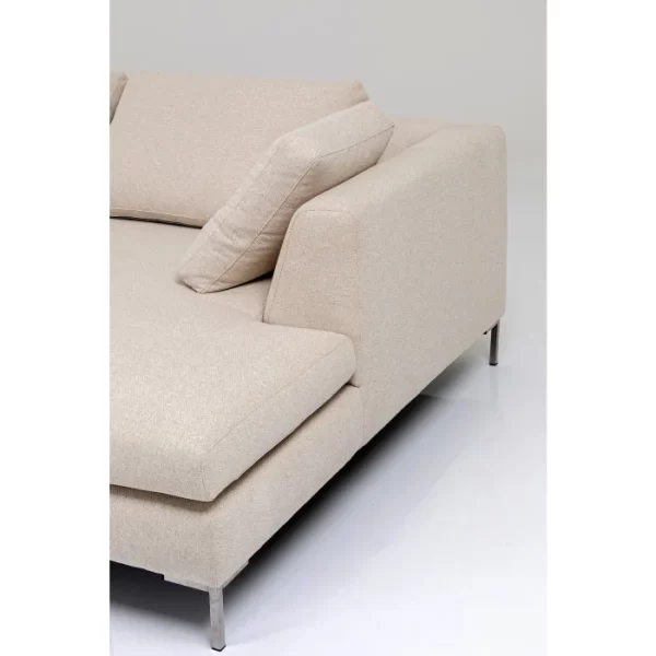 Corner Sofa Gianni Creme Right - Image 3