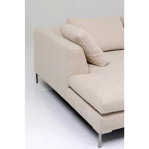 Corner Sofa Gianni Creme Left - Image 3