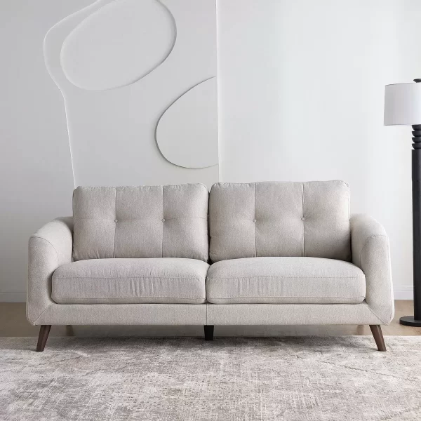 Edmund 3-Seater Fabric Sofa