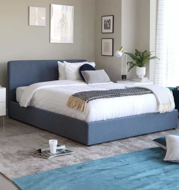 Modern Style Perth Fabric Upholstered Bed - Image 4