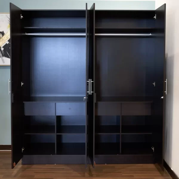 Lisa 4 Door Wardrobe - Image 2