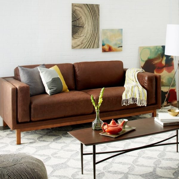 Dekalb Leather Sofa - Image 4